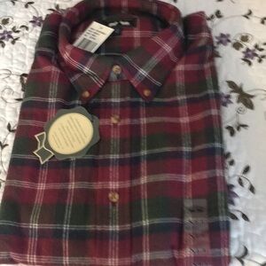 Mens plaid flannel shirt